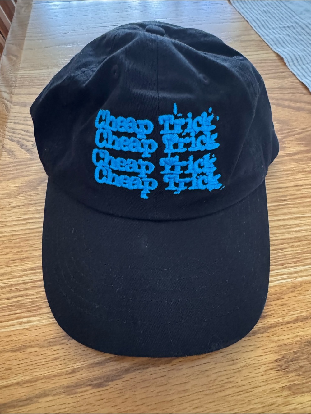 Cheap Trick Black Baseball Cap